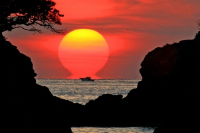 Daruma Sunset (Sukumo City)